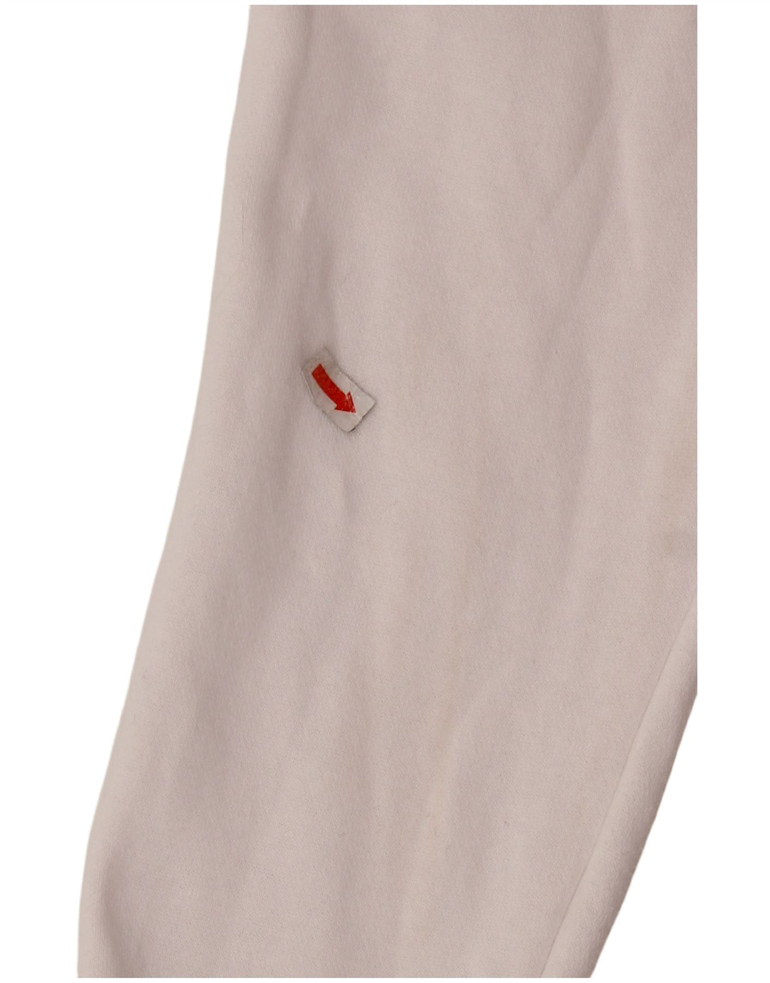 FILA Womens Graphic Zip Neck Sweatshirt Jumper UK 16 Large White Cotton