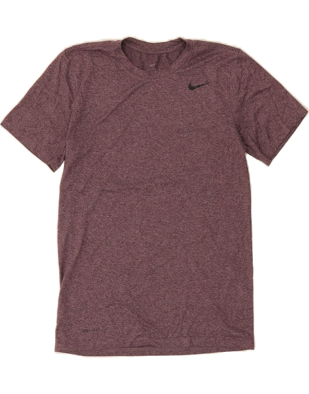 NIKE Mens Dri Fit T-Shirt Top Small Maroon Polyester Vintage Nike and Second-Hand Nike from Messina Hembry 