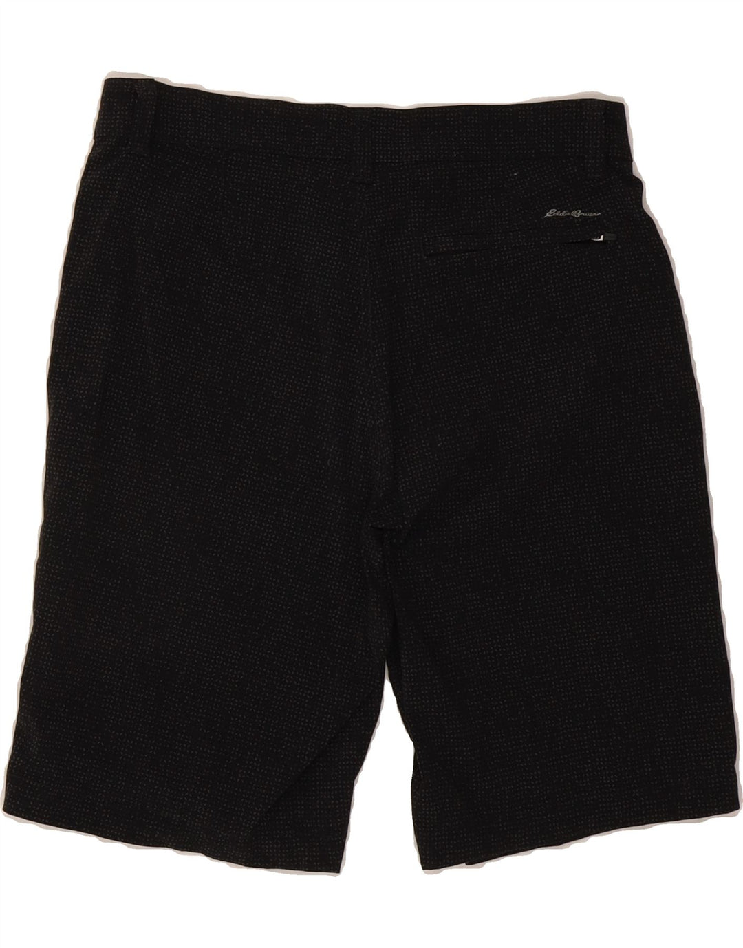 EDDIE BAUER Mens Chino Shorts W30 Medium Black Spotted Nylon Vintage Eddie Bauer and Second-Hand Eddie Bauer from Messina Hembry 