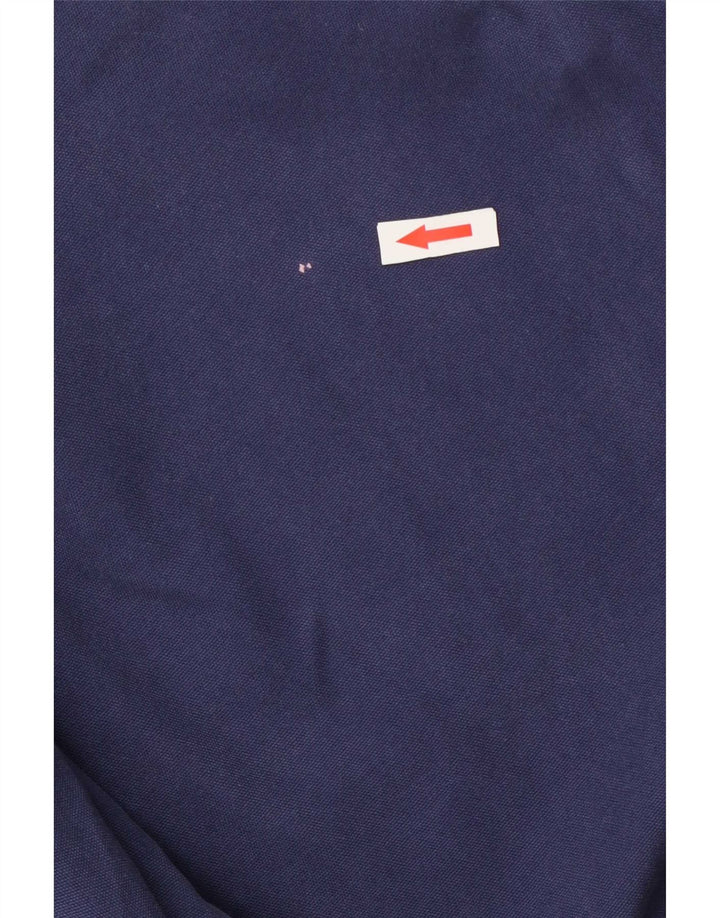 Crew Clothing Mens Pullover Shirt Large Navy Blue Cotton