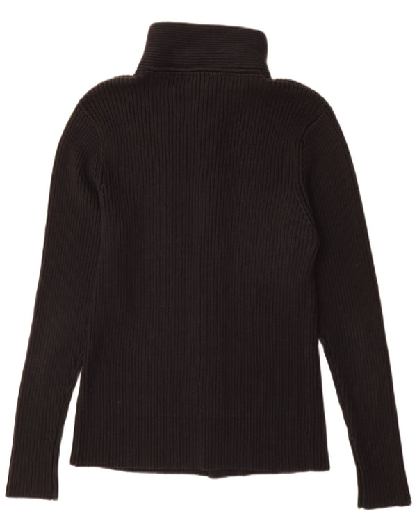 ELLESSE Mens Cardigan Sweater XL Black Cotton