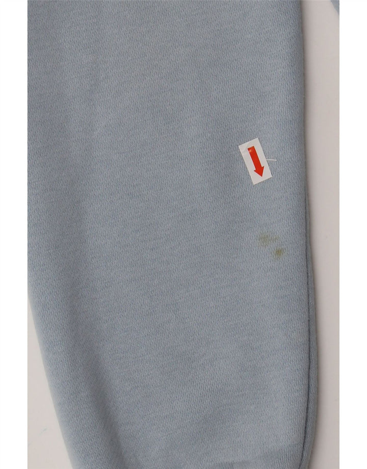 NIKE Womens Loose Fit Sweatshirt Jumper UK 14 Medium Blue Cotton