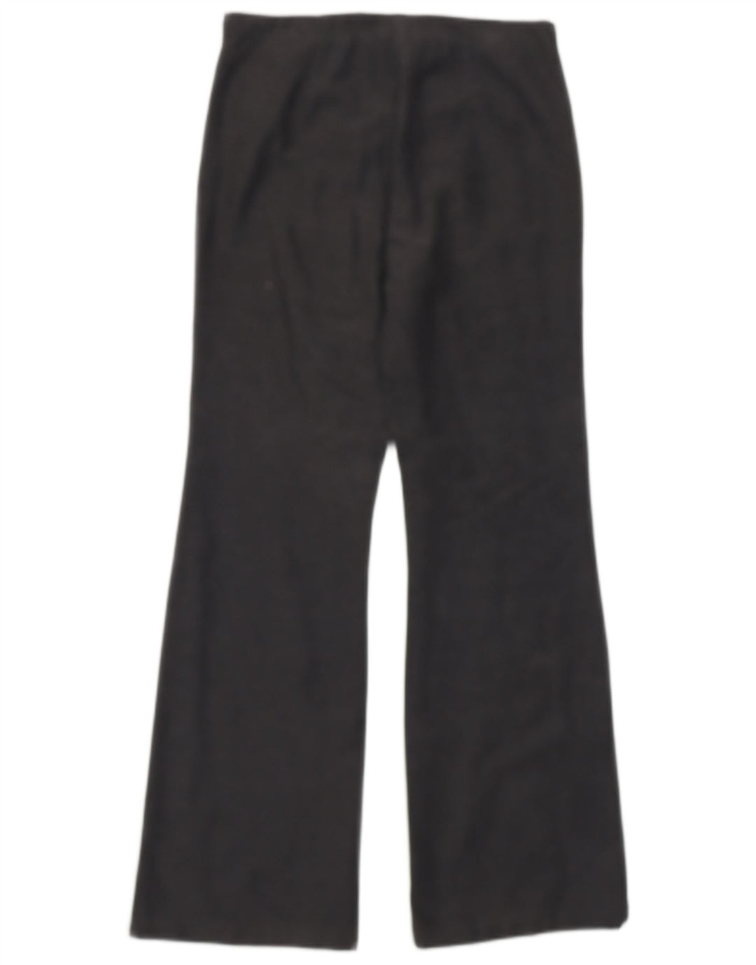 BENETTON Womens Bootcut Casual Trousers IT 42 Medium W28 L29 Grey Cotton