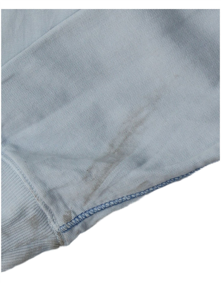 WHITE STUFF Womens Hoodie Jumper UK 12 Medium Blue Cotton