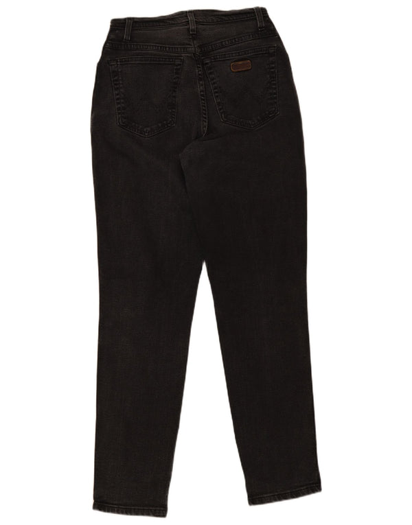 Wrangler Mens Carla High Waist Tapered Jeans W31 L32 Grey Cotton