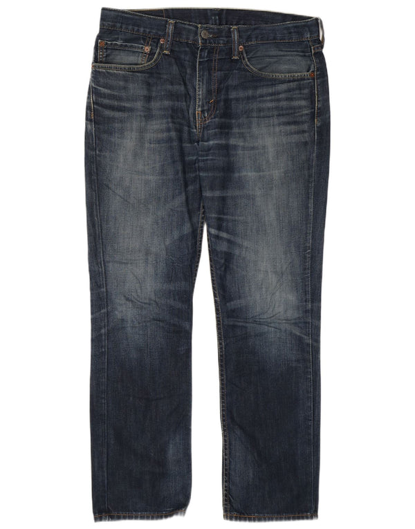 Levi's Mens 511 Slim Jeans W34 L30 Blue Cotton