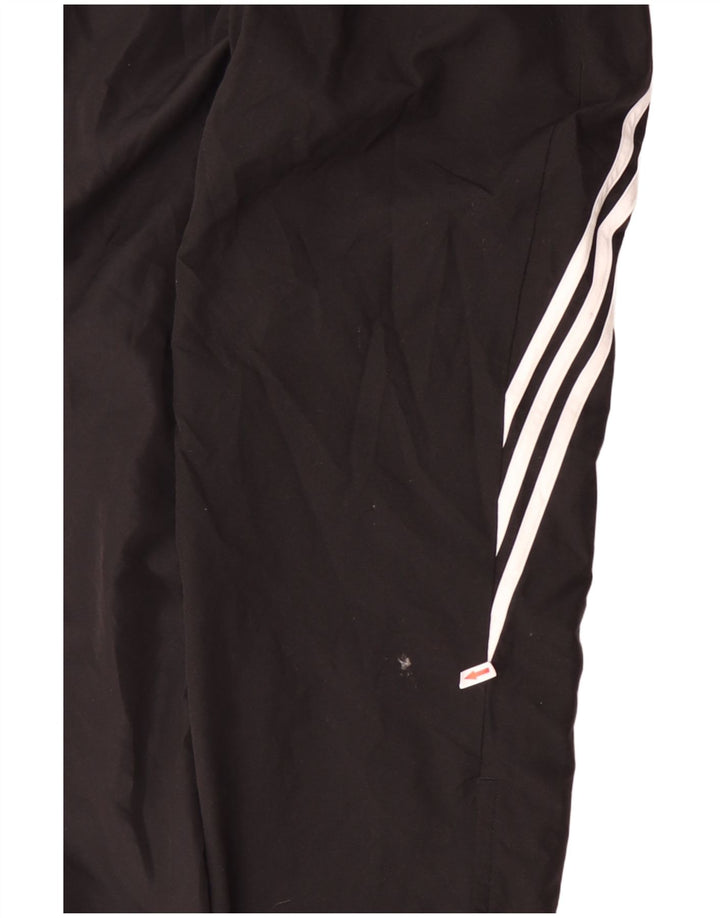 Adidas Mens Tracksuit Trousers Joggers Medium  Black Polyester