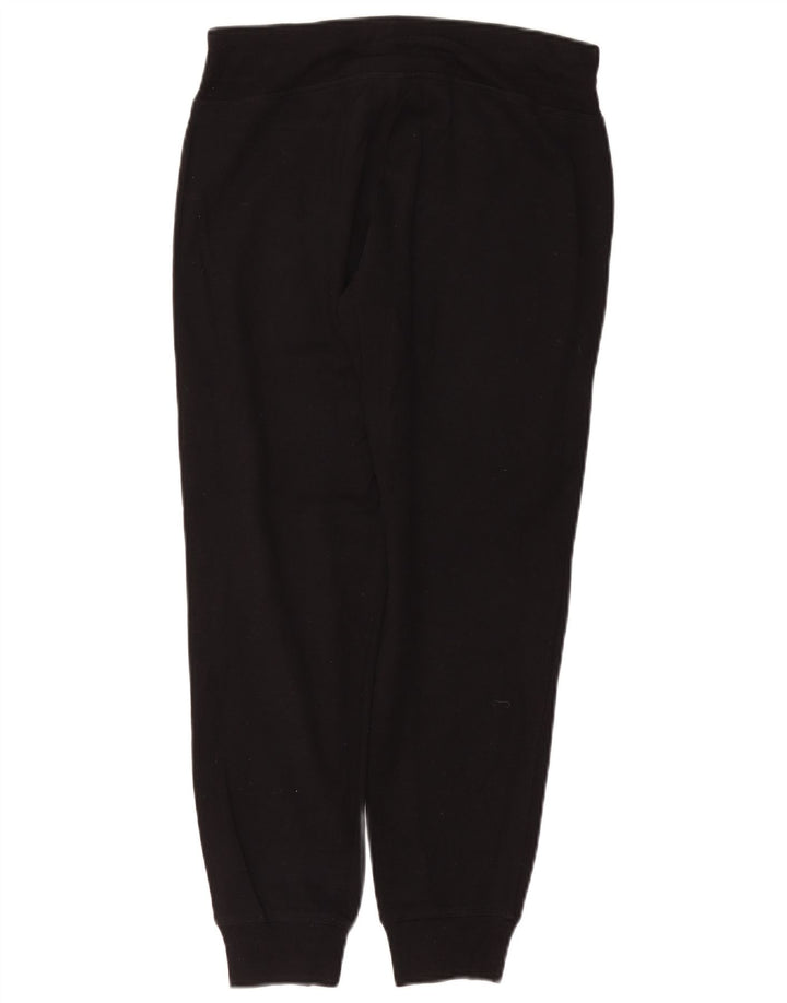 CALVIN KLEIN Womens Graphic Tracksuit Trousers Joggers UK 10 Small Black