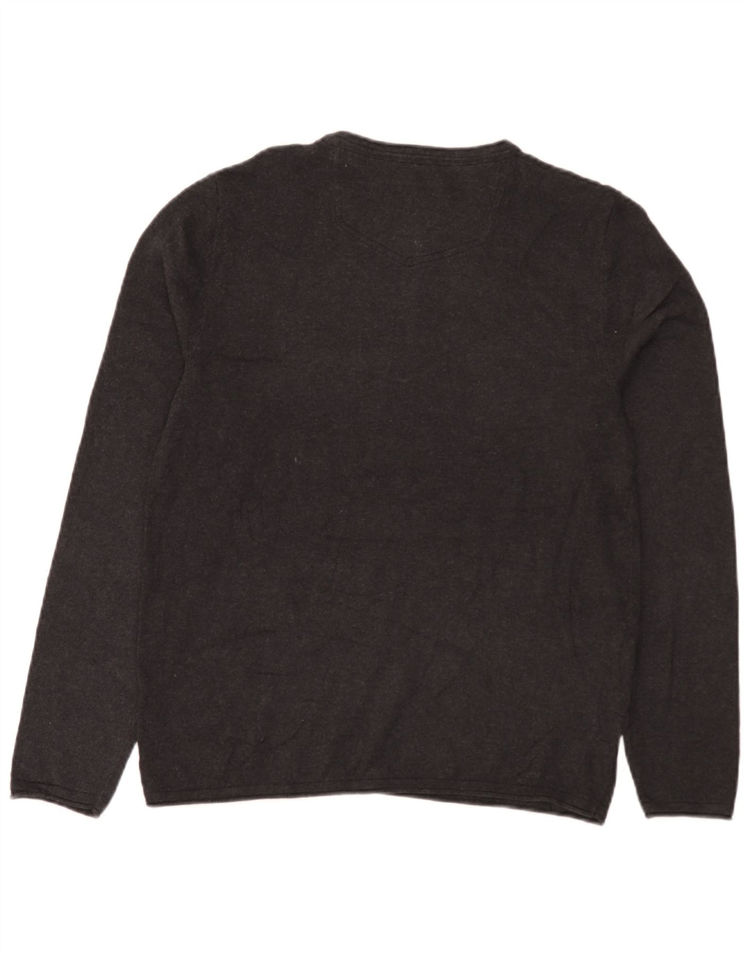 Fat Face Mens Crew Neck Jumper Sweater Large Grey Cotton