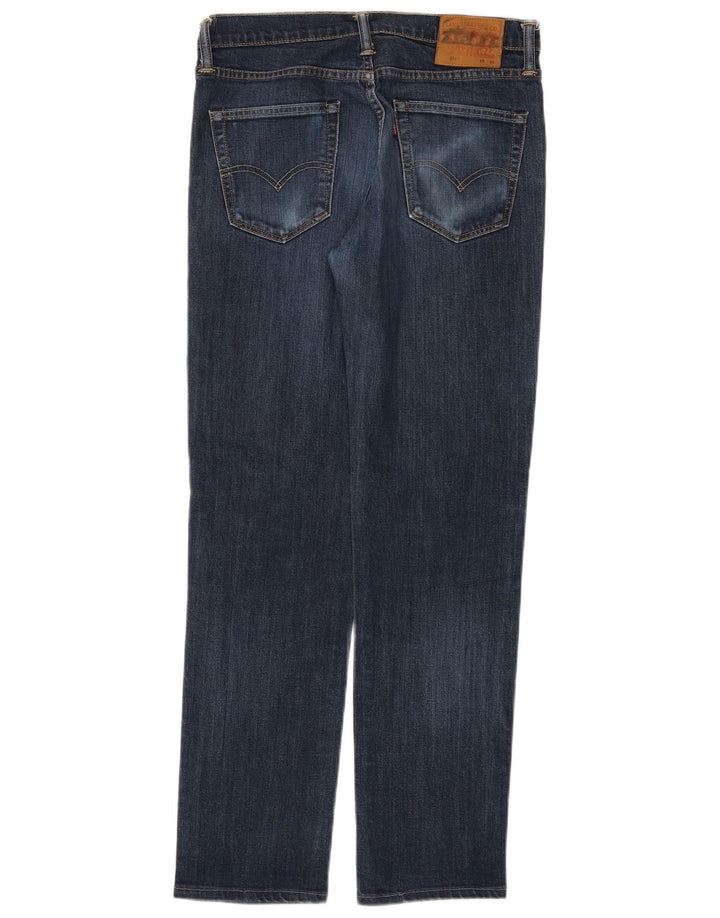LEVI'S Mens 511 Slim Jeans W33 L31 Blue Cotton