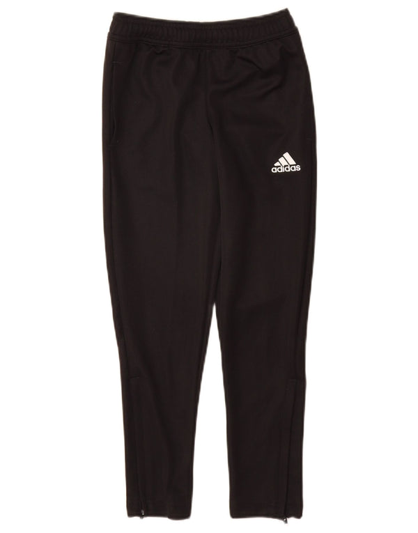 ADIDAS Boys Aeroready Tracksuit Trousers 7-8 Years  Black