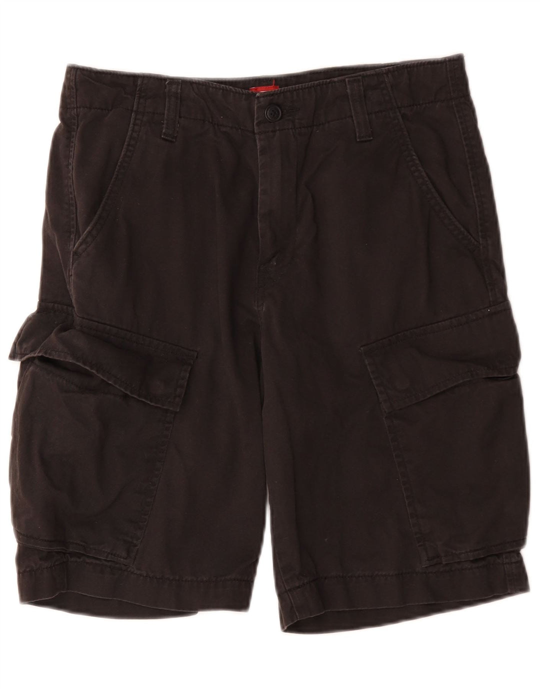 Levi's Mens Cargo Shorts W30 Medium Black Cotton