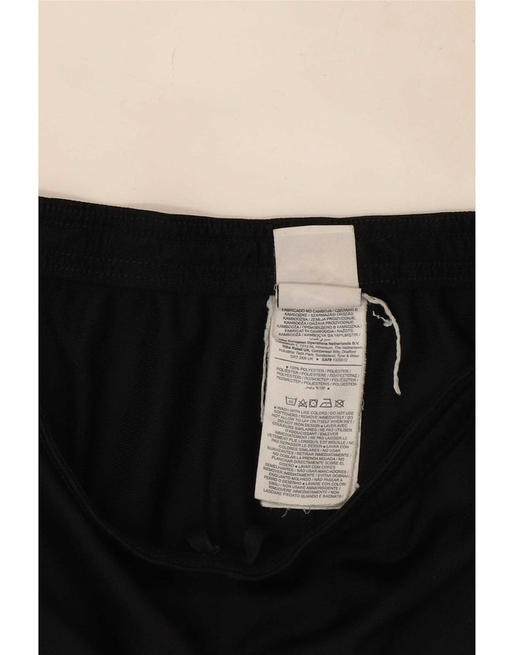Nike Womens Dri Fit Tracksuit Trousers UK 12 Medium Black Polyester
