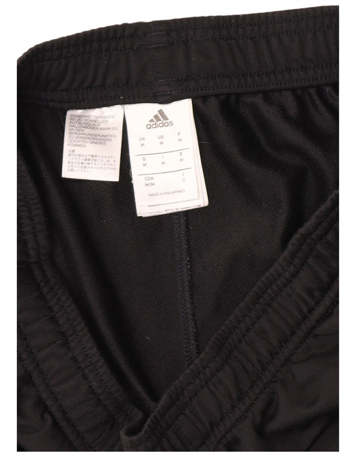 Adidas Mens Tracksuit Trousers Medium  Black Polyester