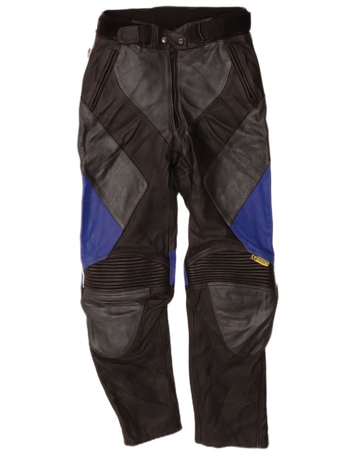 SCHUH Womens Motorcycle 2 Piece Set EU 38 Medium W26 L28 Black Biker