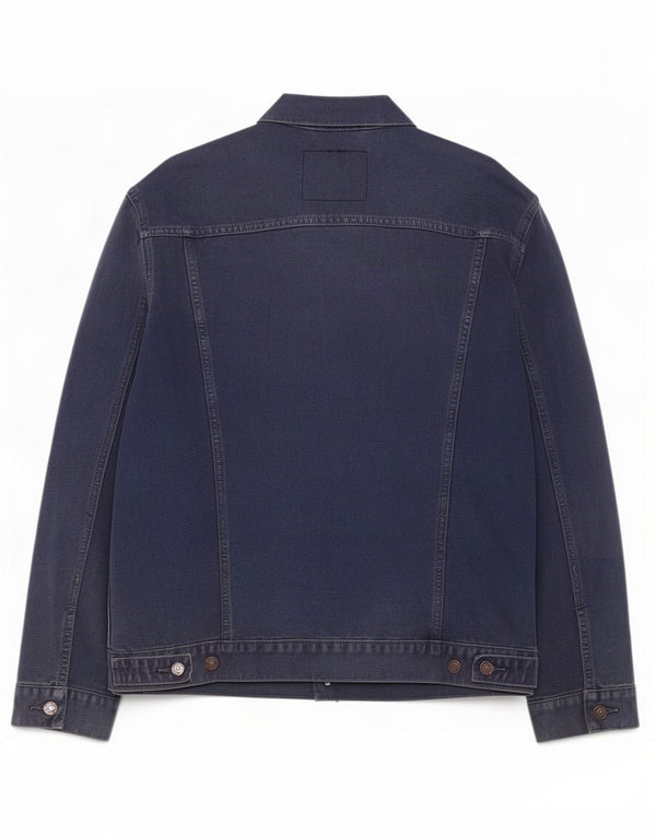 Levi's Mens Denim Jacket UK 42 XL Navy Blue Cotton