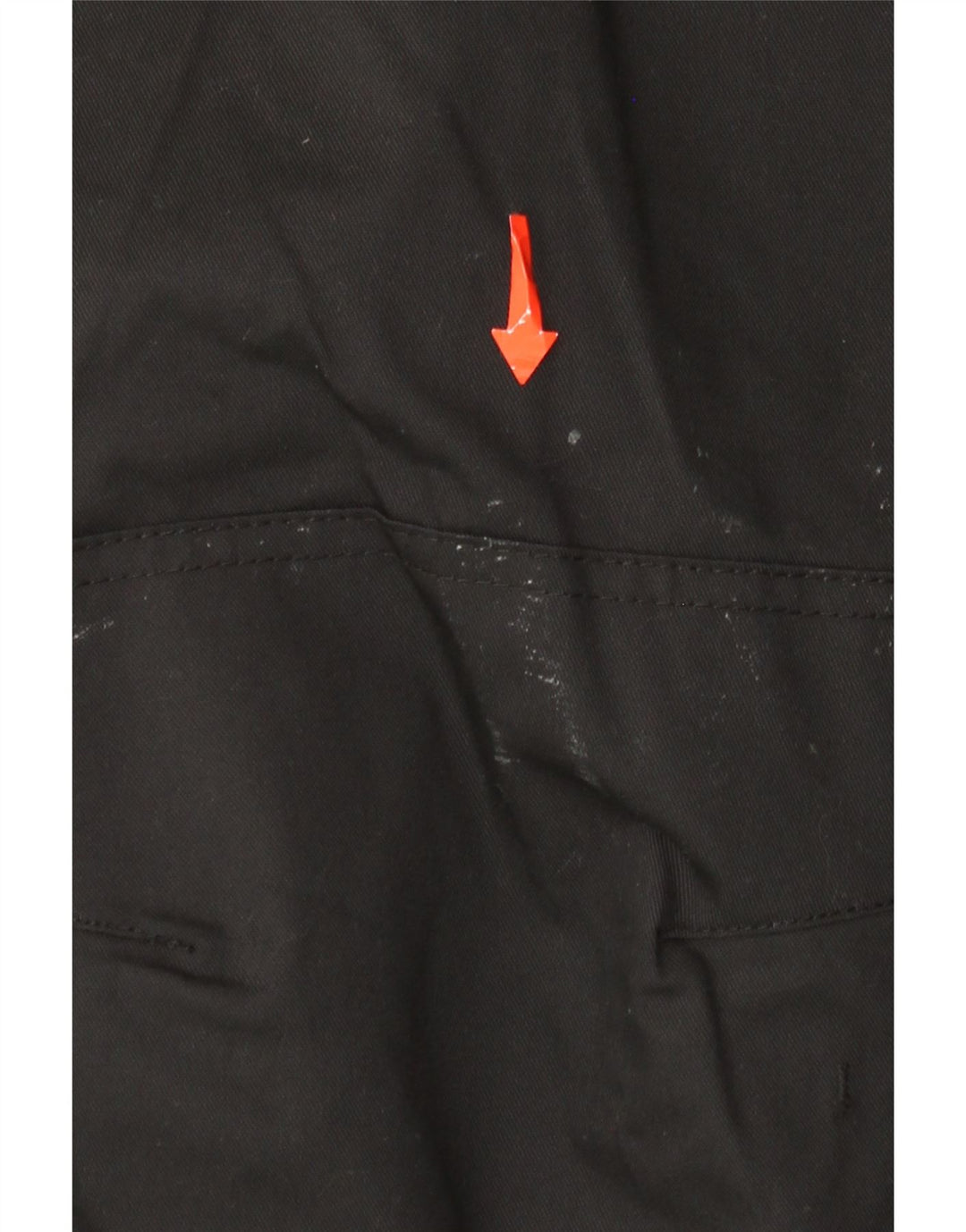 Dickies Mens Straight Cargo Trousers W38 L28 Black Polyester