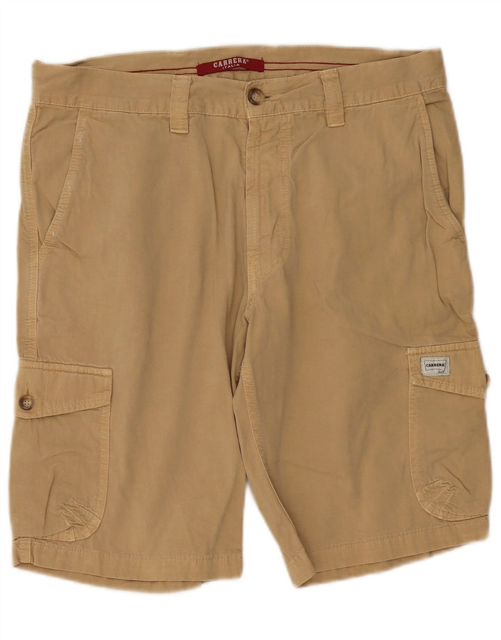 Carrera Mens 618 Cargo Shorts IT 48 Medium W33  Beige