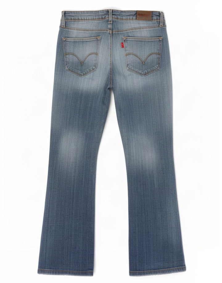 Levi's Womens Bootcut Jeans W32 L32 Blue Cotton