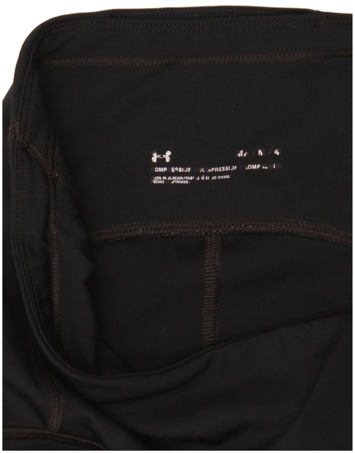 Under Armour Womens Capri Leggings UK 14 Medium  Black