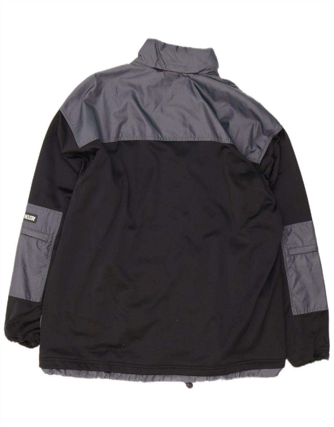 Herod Sport Mens Utility Jacket UK 42 XL Black Colourblock Polyester