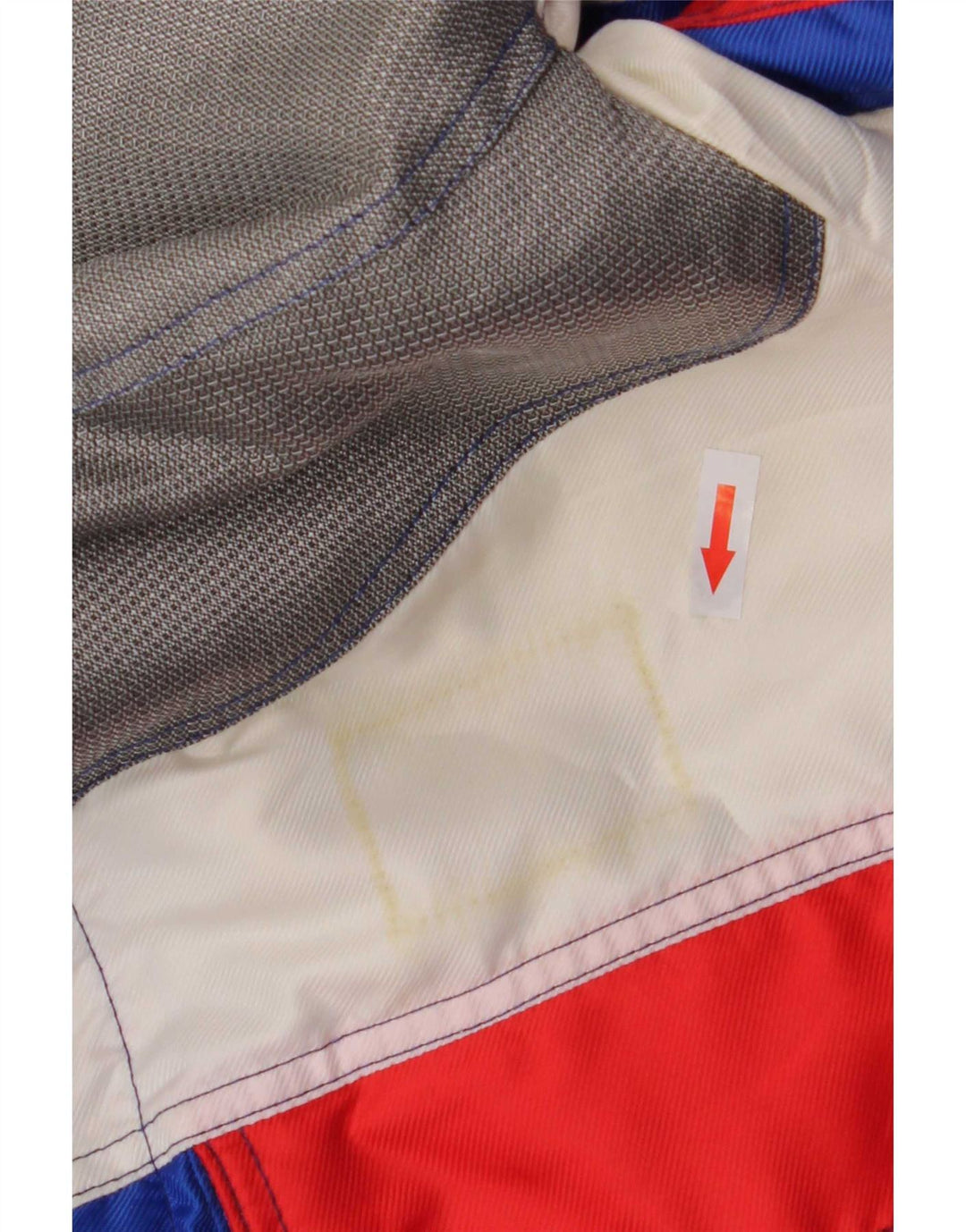 Dialto Mens Ski Jacket IT 56 3XL Blue Colourblock Polyester