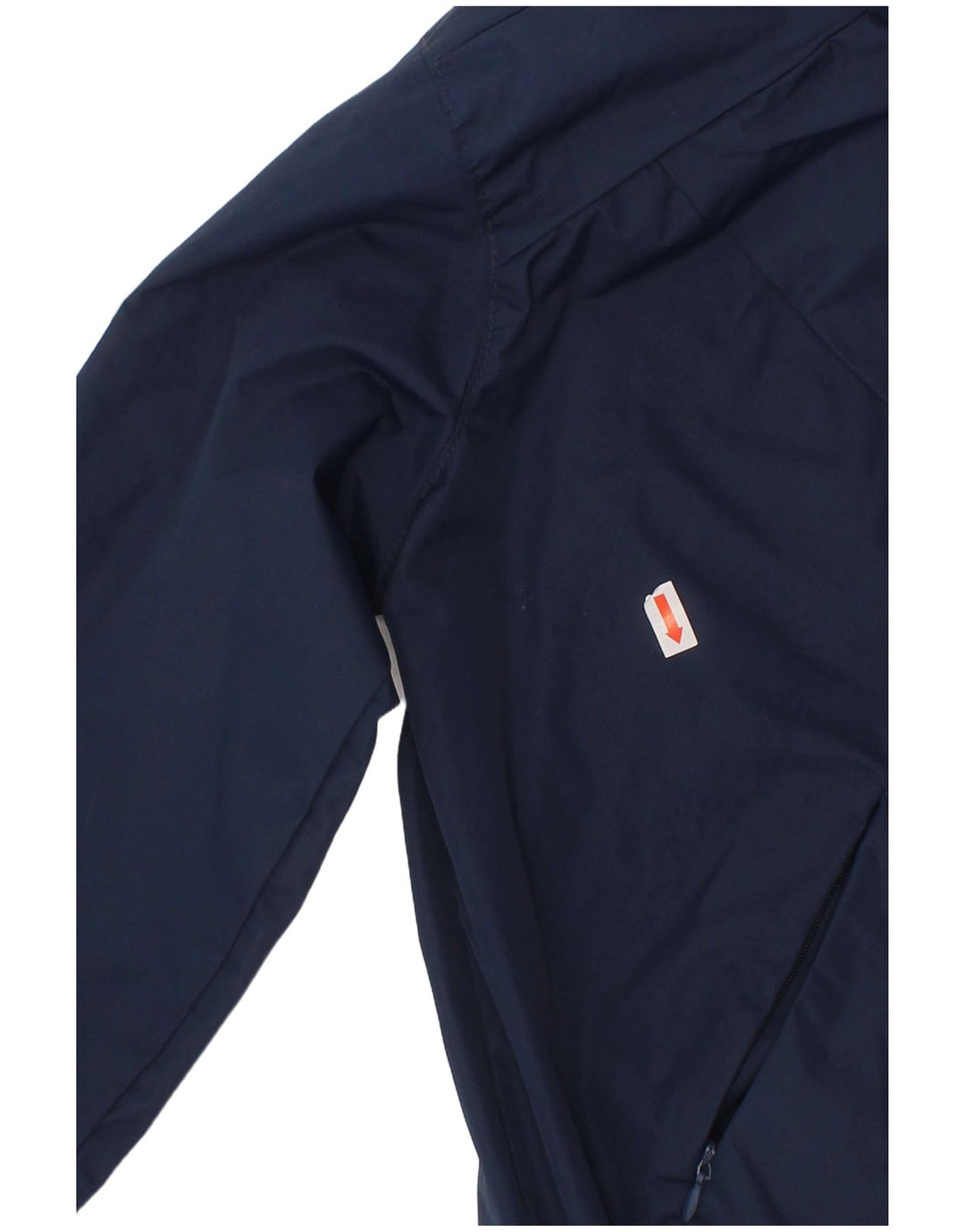 KANGOL Boys Hooded Bomber Jacket 7-8 Years Navy Blue Polyester