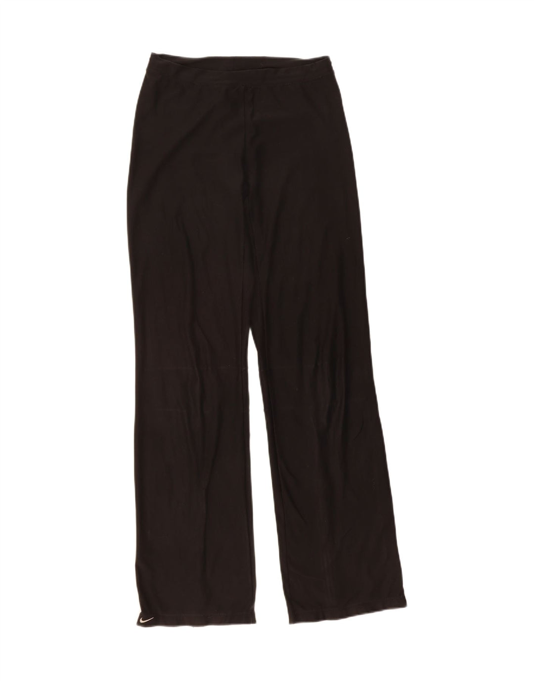 NIKE Womens Dri Fit Tracksuit Trousers US 8/10 Medium  Black Polyester