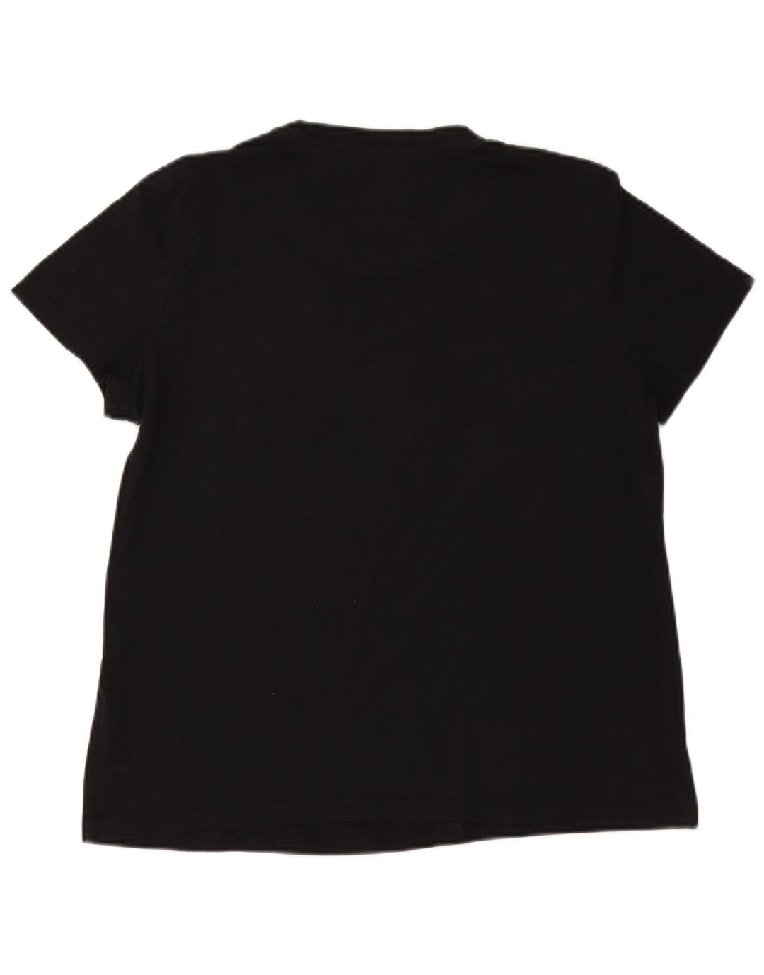 ADIDAS Womens Graphic T-Shirt Top UK 20/22 XL Black Cotton