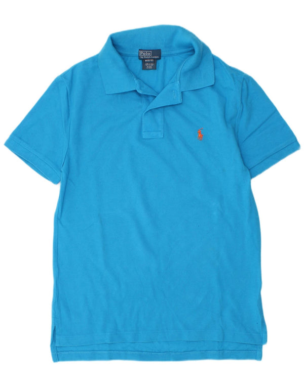 Polo Ralph Lauren Boys Shirt 10-11 Years Medium Blue Cotton