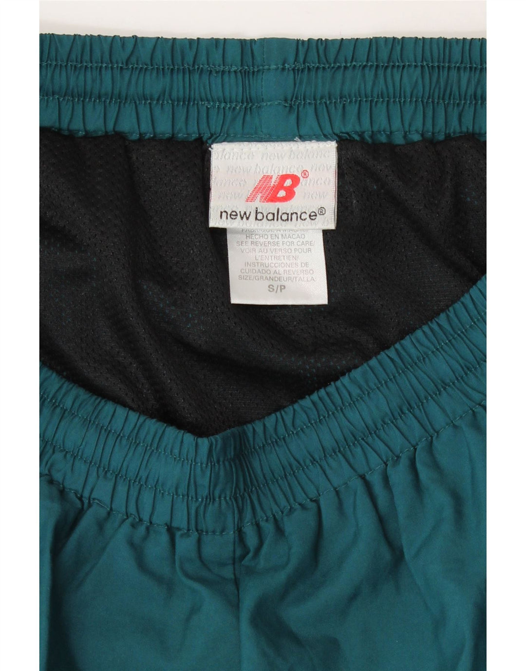 New Balance Womens Sport Shorts UK 8 Small  Green Polyester