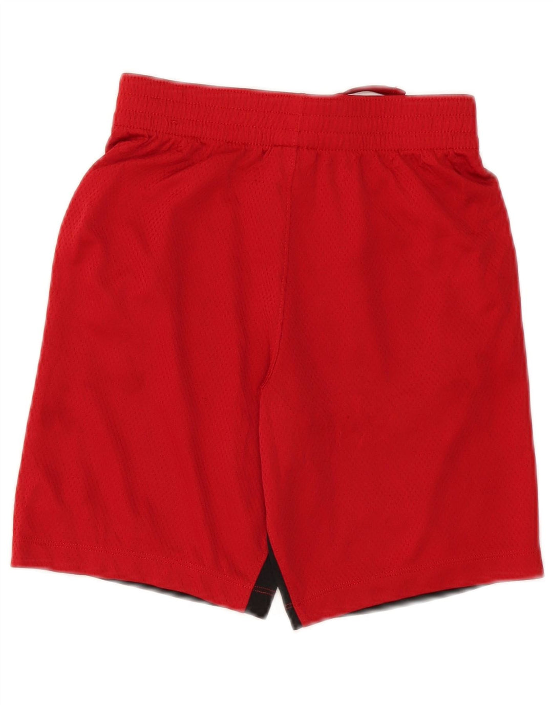 Nike Boys Dri Fit Sport Shorts 10-11 Years Medium Red Colourblock Polyester