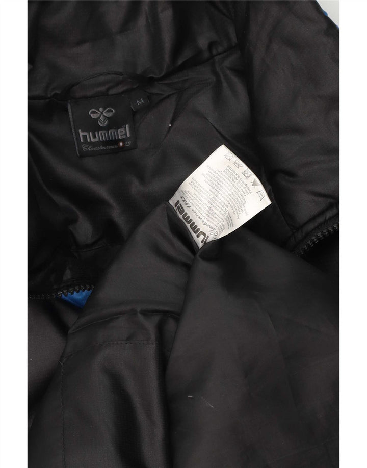 Hummel Mens Padded Jacket UK 38 Medium Black Colourblock Polyester