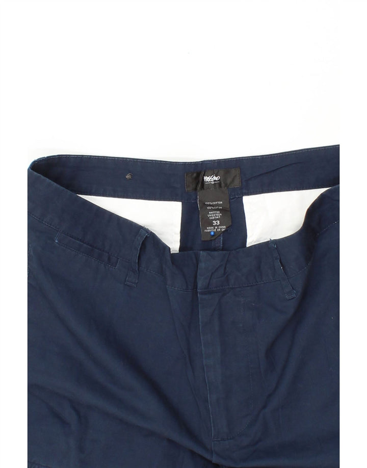 MOSSIMO Womens Cargo Shorts W33 Medium  Navy Blue Cotton Vintage Mossimo and Second-Hand Mossimo from Messina Hembry 