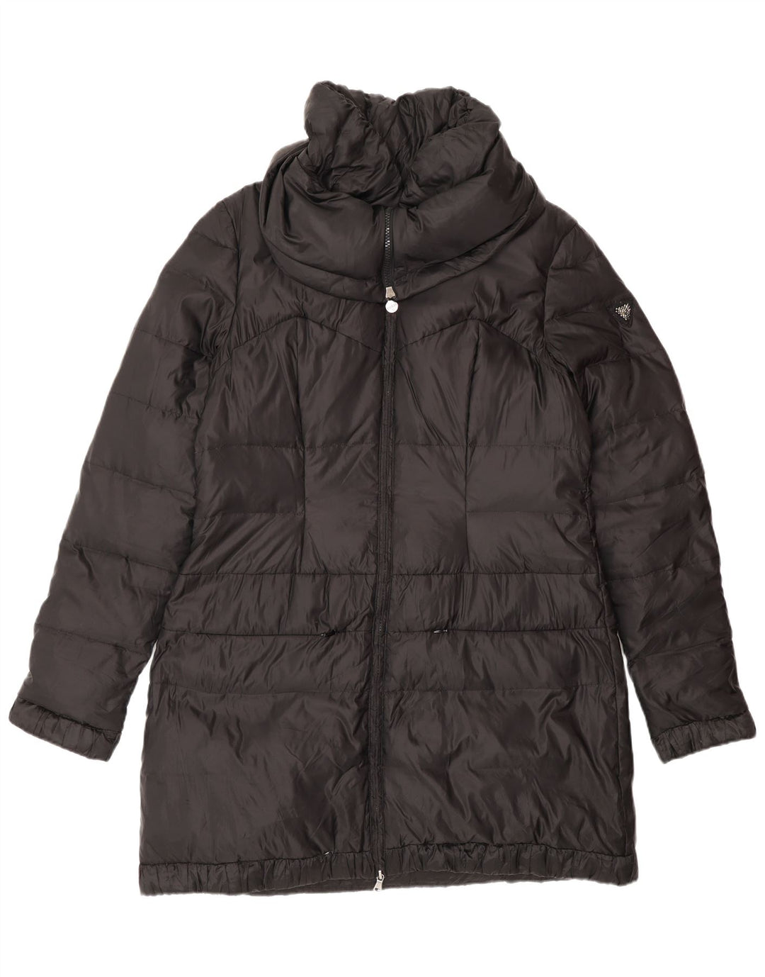 Guess Womens Padded Coat UK 12 Medium Black Polyamide