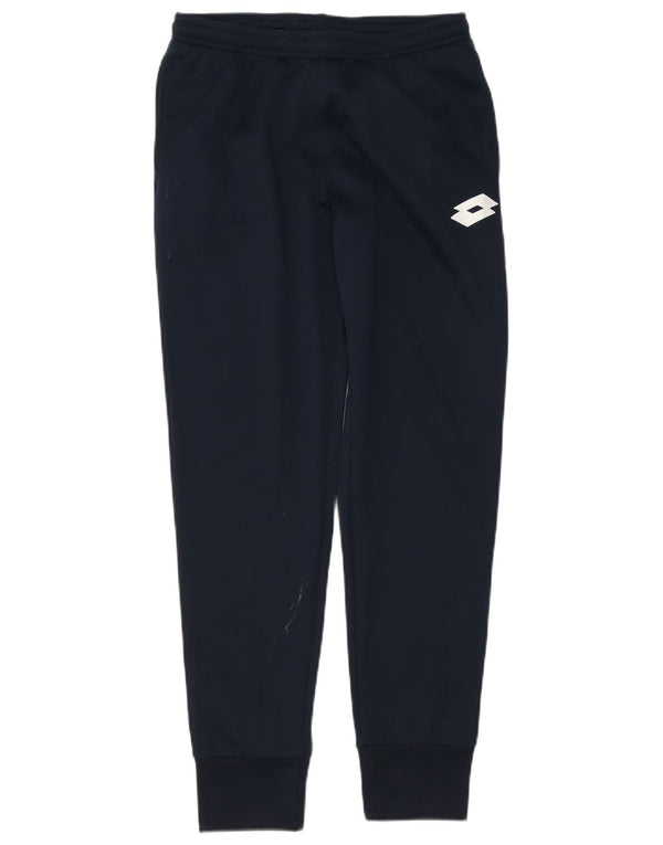 Lotto Womens Tracksuit Trousers Joggers UK 14 Large Navy Blue Polyester