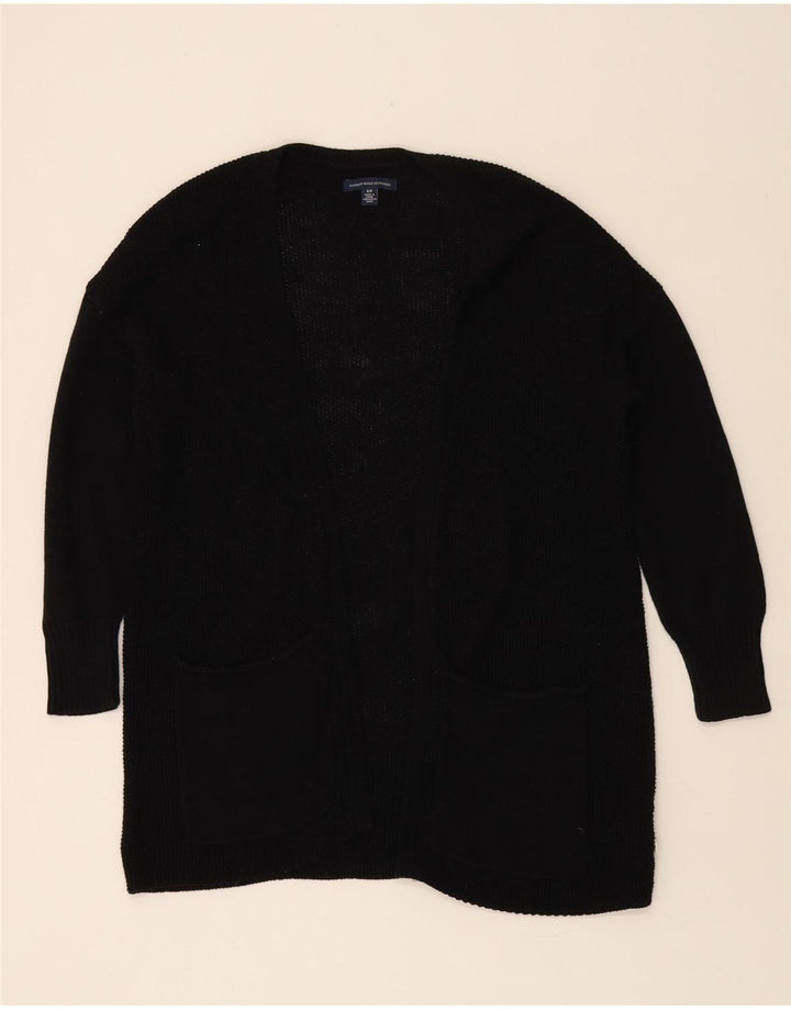 AMERICAN EAGLE Womens Longline Open Cardigan Sweater UK 10 Small Black Vintage American Eagle and Second-Hand American Eagle from Messina Hembry 