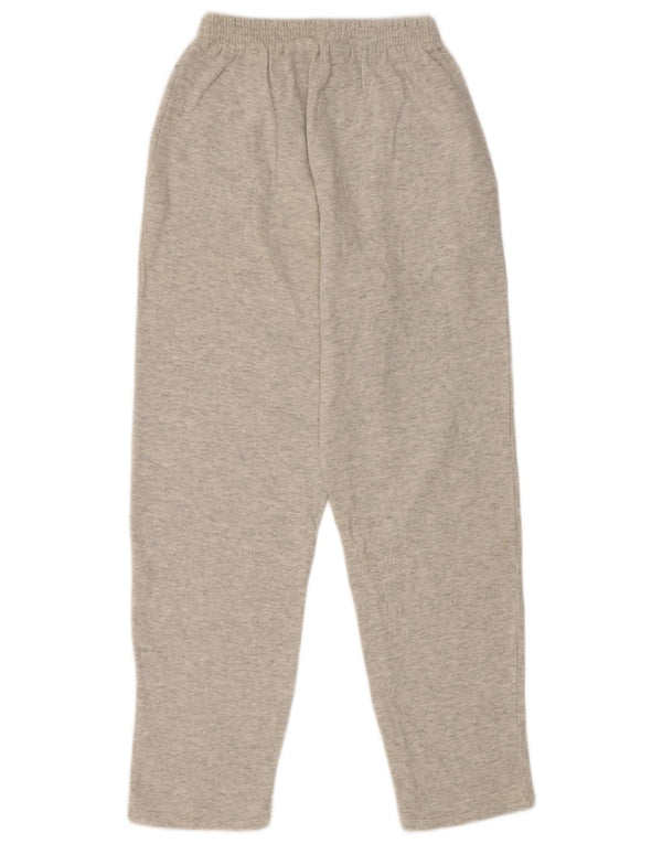 ASICS Womens Tracksuit Trousers UK 12 Medium  Grey Flecked Cotton