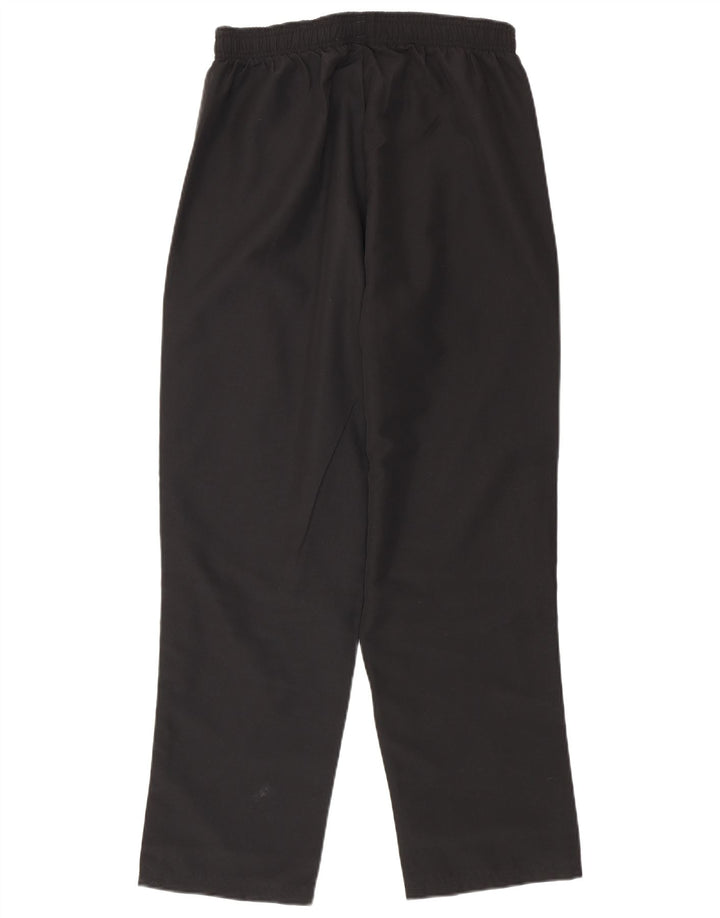 ADIDAS Mens Graphic Tracksuit Trousers Medium Black Polyester