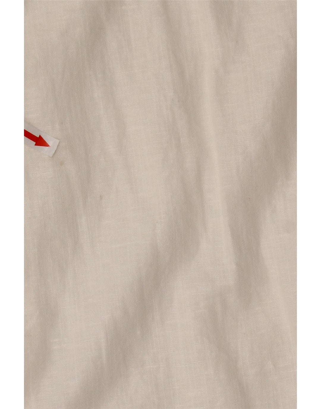 TED BAKER Mens Short Sleeve Shirt Size 5 XL White Linen