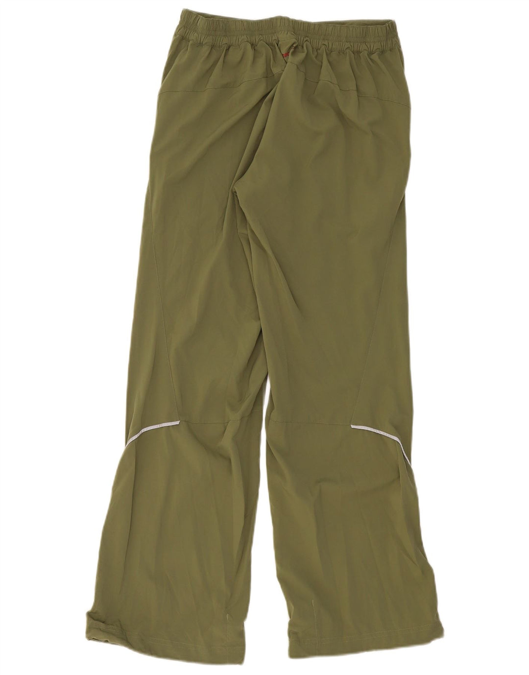 REEBOK Womens Straight Chino Trousers W28 L29 Khaki Polyester