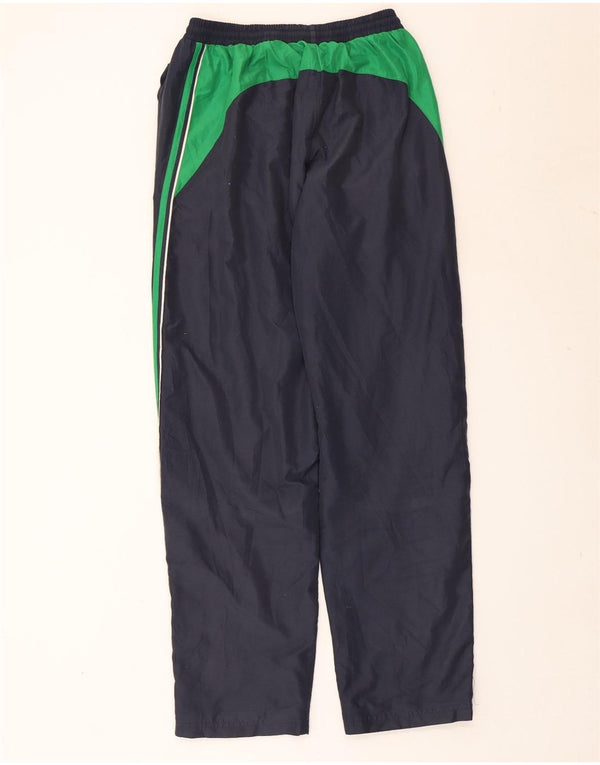 UMBRO Mens Tracksuit Trousers Large  Navy Blue Colourblock Polyester