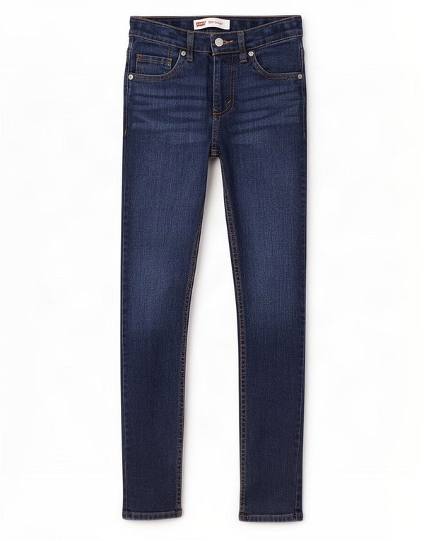 Levi's Boys 510 Skinny Jeans 11-12 Years W28 L28 Blue Cotton