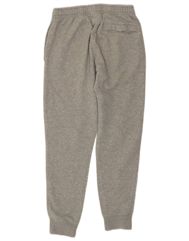 NIKE Mens Tracksuit Trousers Joggers Small  Grey Cotton