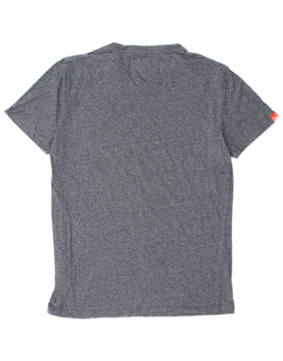 SUPERDRY Mens T-Shirt Top Small Navy Blue Cotton