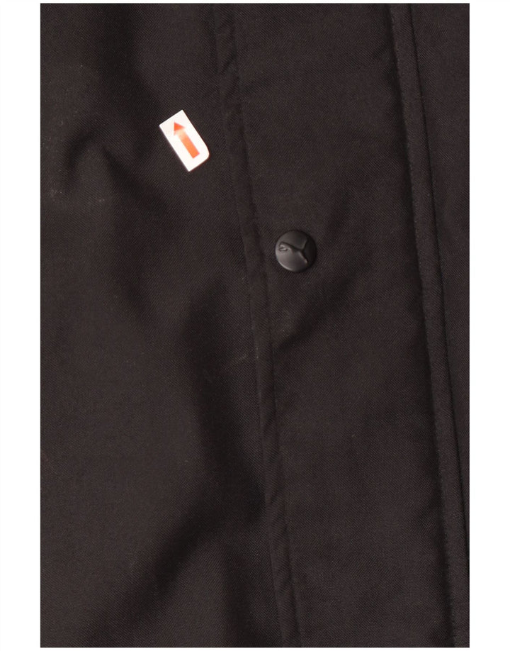 Puma Mens Padded Coat UK 40 Large Black Polyester