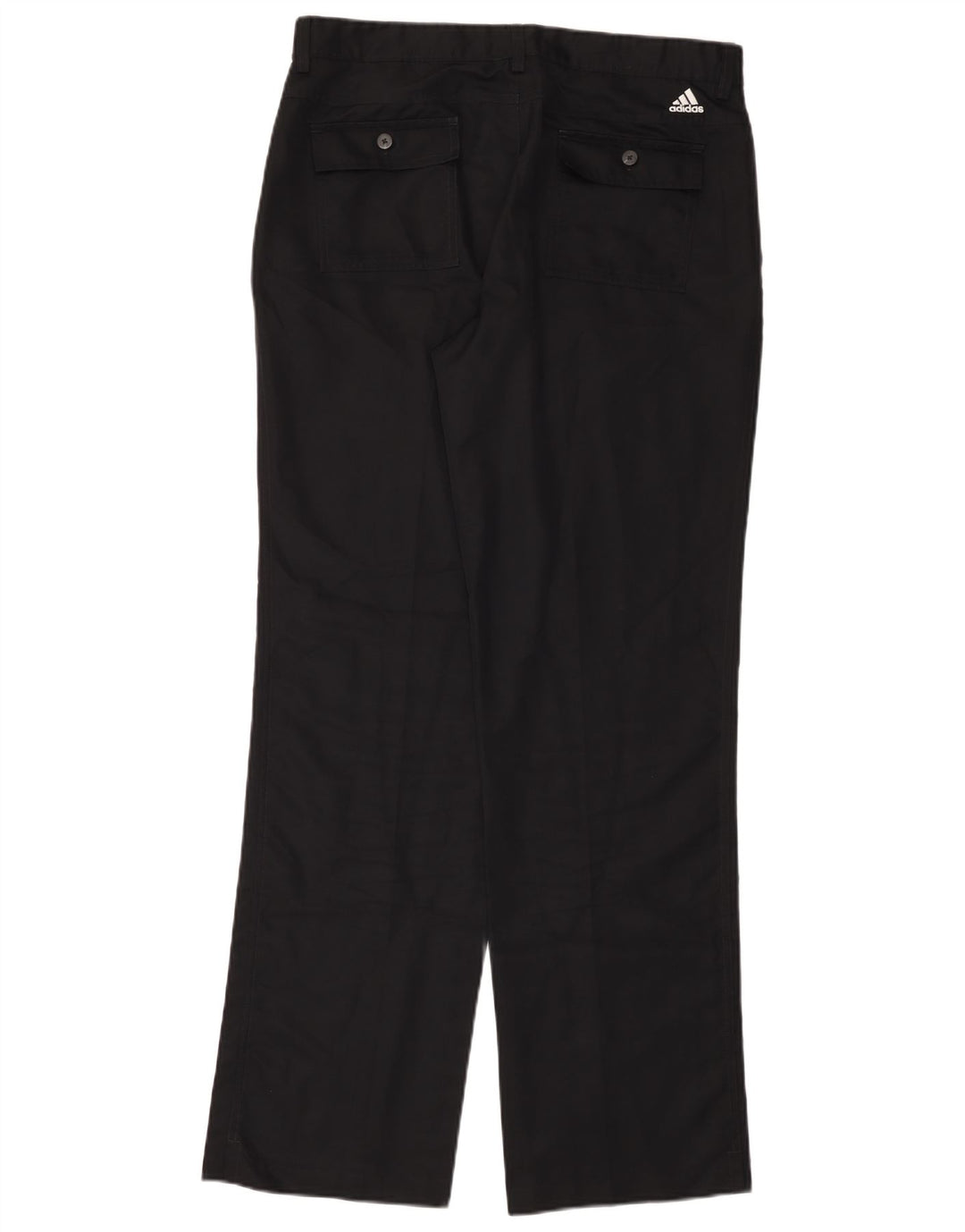 ADIDAS Mens Climalite Straight Chino Trousers W34 L34  Black Polyester