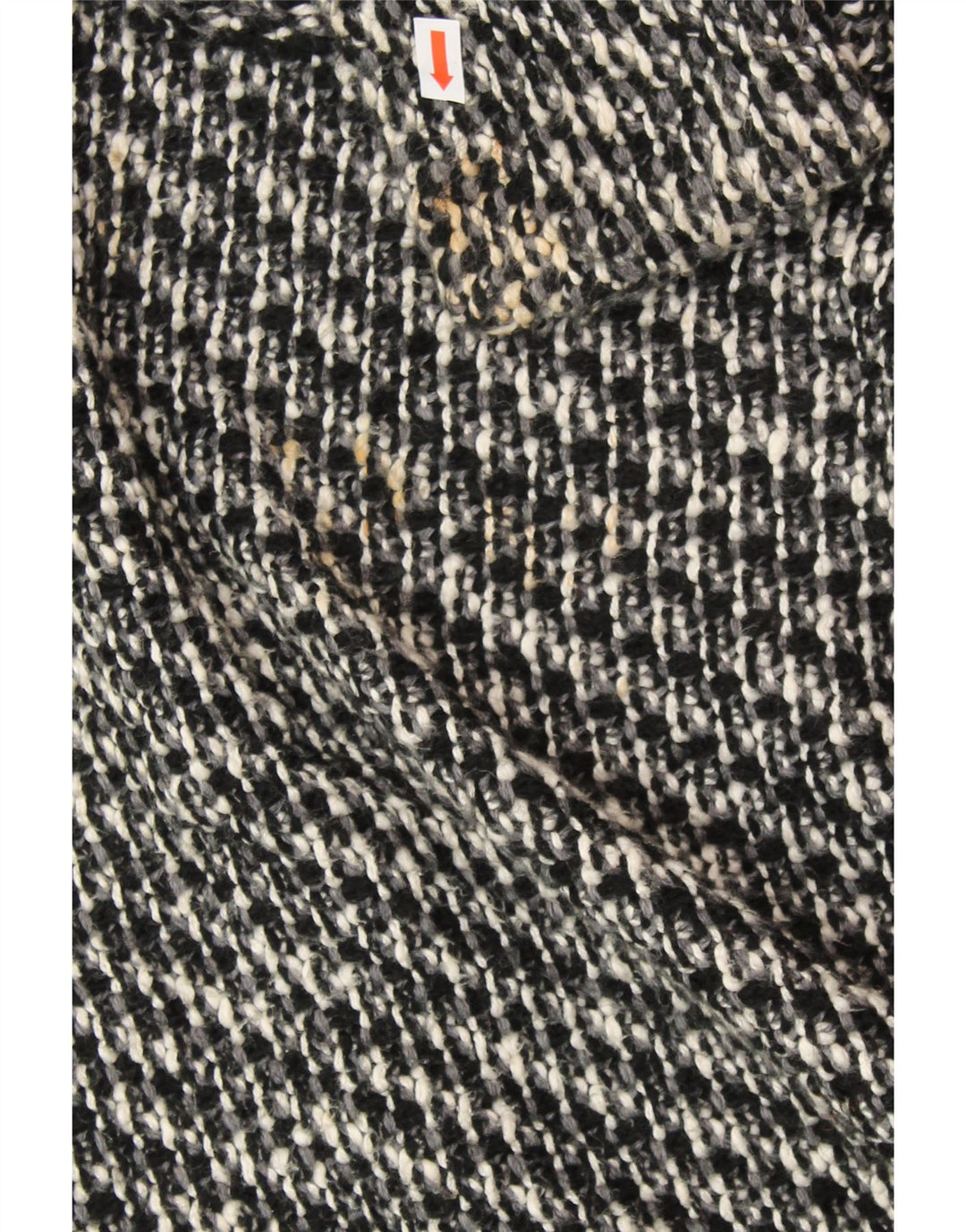 ZARA Womens Oversized Open Cardigan Sweater UK 14 Medium Black Flecked