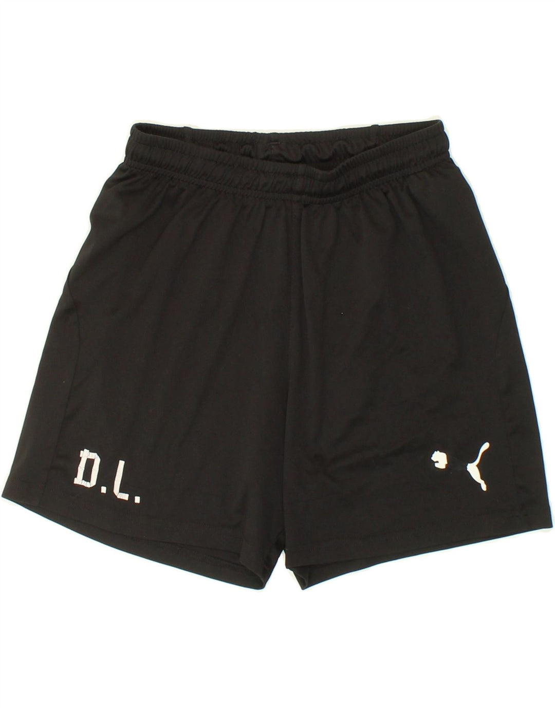 PUMA Boys Sport Shorts 13-14 Years Black Vintage Puma and Second-Hand Puma from Messina Hembry 