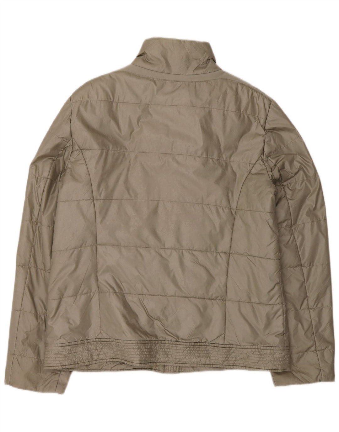 Geox Womens Respira Padded Jacket UK 14 Large Grey Polyamide